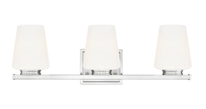 Z-Lite - 7703-3V-BN - Three Light Vanity - Nextra - Brushed Nickel