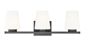 Z-Lite - 7703-3V-MB - Three Light Vanity - Nextra - Matte Black