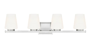 Z-Lite - 7703-4V-BN - Four Light Vanity - Nextra - Brushed Nickel