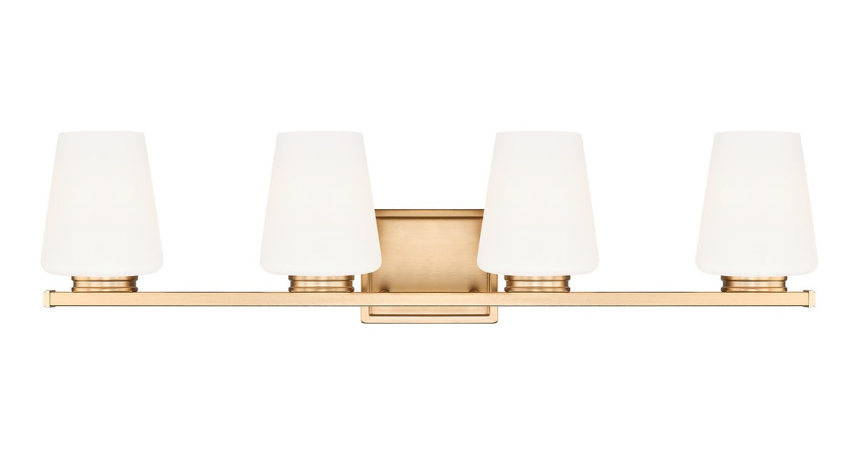 Z-Lite - 7703-4V-MGLD - Four Light Vanity - Nextra - Modern Gold