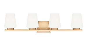 Z-Lite - 7703-4V-MGLD - Four Light Vanity - Nextra - Modern Gold