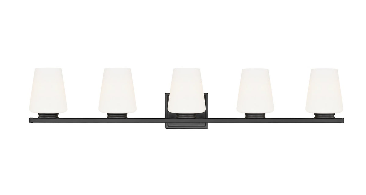Z-Lite - 7703-5V-MB - Five Light Vanity - Nextra - Matte Black