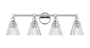 Z-Lite - 7704-4V-CH - Four Light Vanity - Auden - Chrome