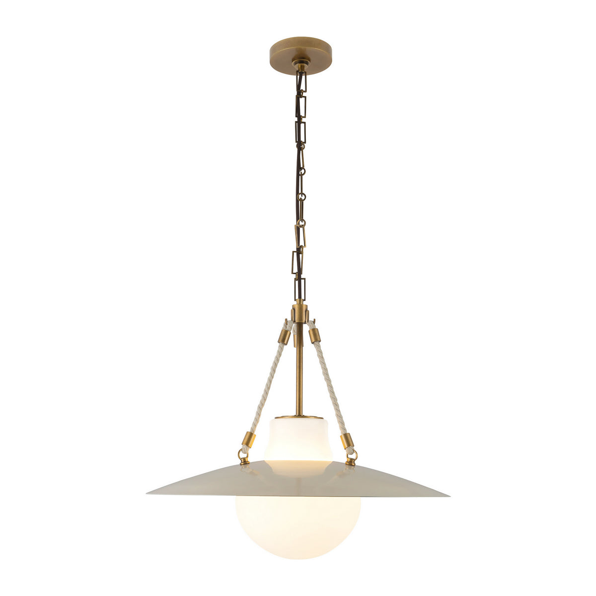 Alora - PD319722PW - One Light Pendant - Waverly - Pearl White