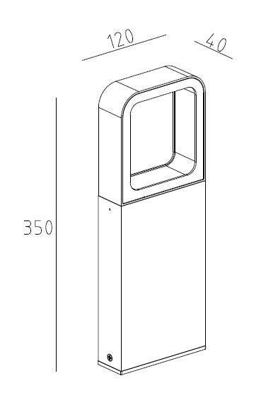 Eurofase - 47042-018 - LED Bollard - Rion - Black