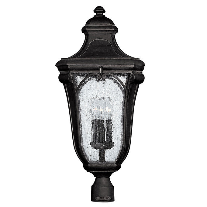 Hinkley - 1311MB - LED Post Top or Pier Mount Lantern - Trafalgar - Museum Black
