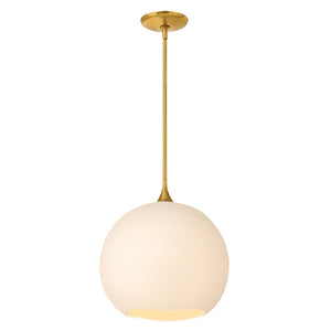 Fredrick Ramond - FR47304UB - One Light Pendant - Antibes - Unlacquered Brass