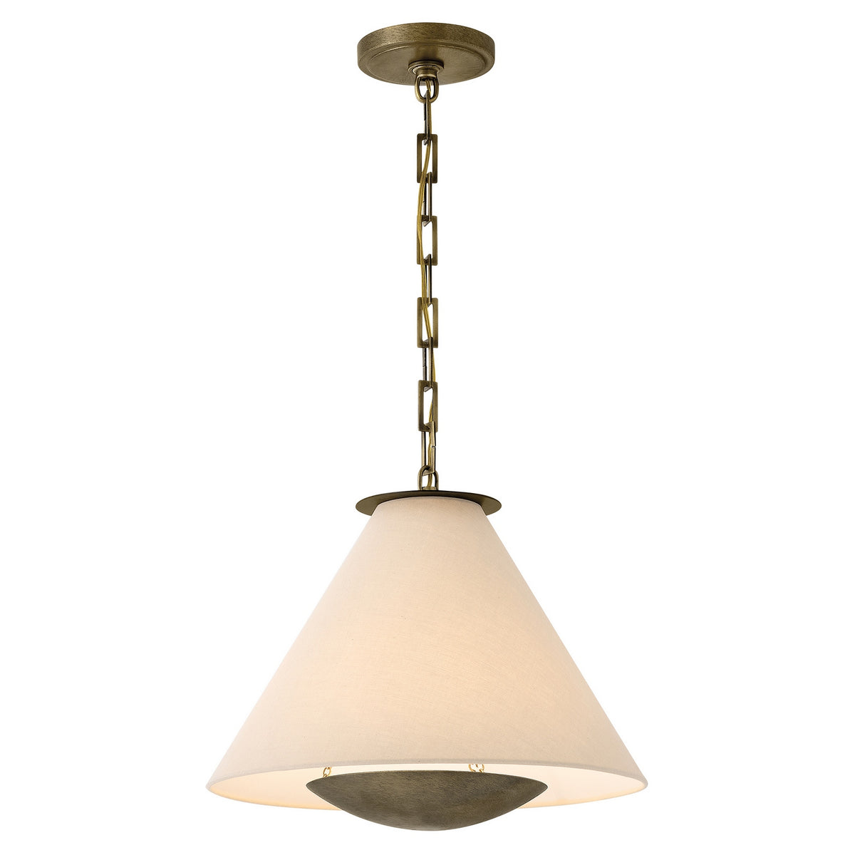 Hinkley - 32954THB - One Light Pendant - Linden - Textured Heritage Brass