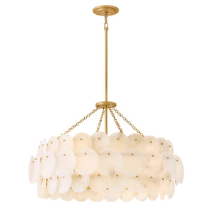 Hinkley - 43806PI - LED Chandelier - Yara - Piastra Gold