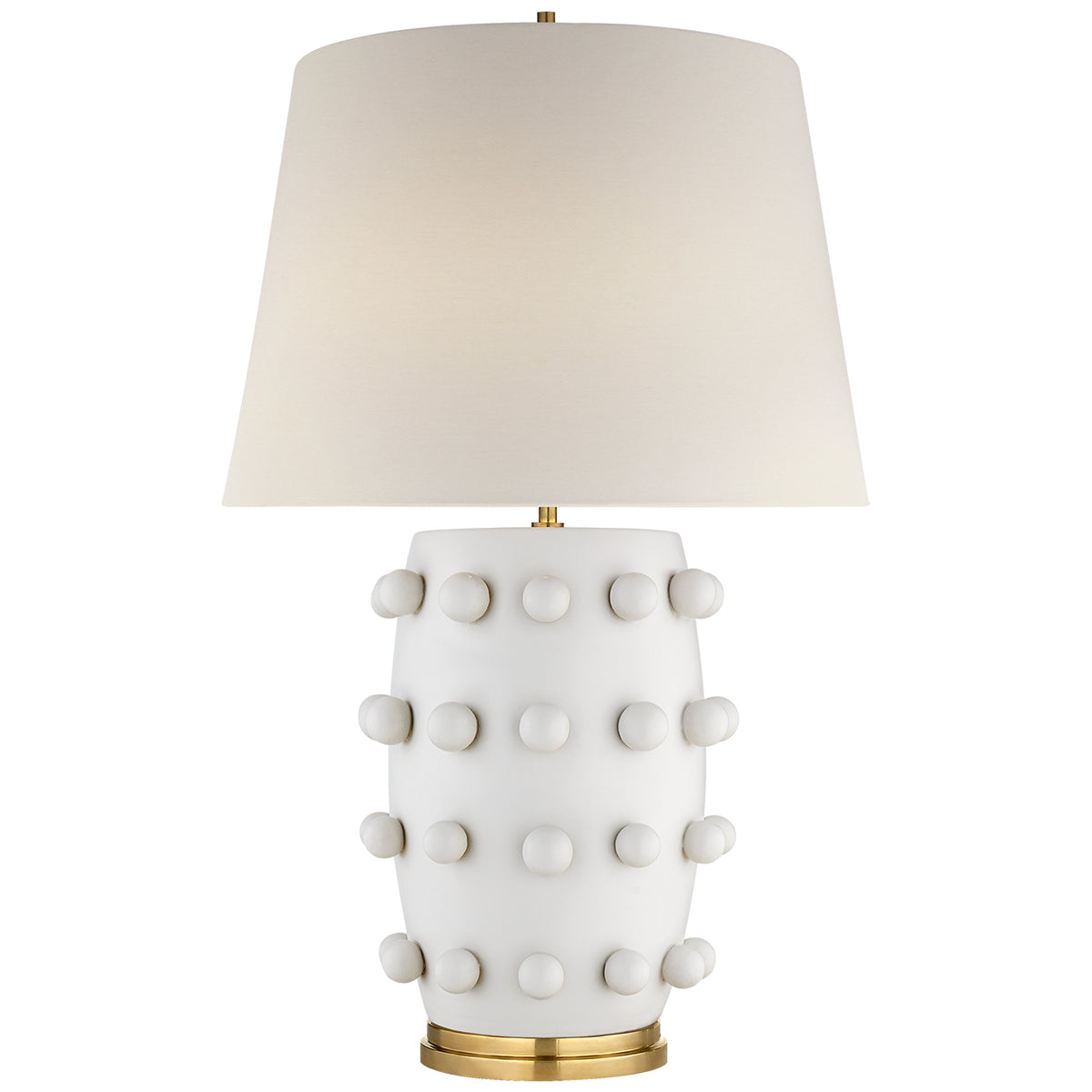 Visual Comfort Signature - KW 3030BLK-L-CL - LED Table Lamp - Linden - Black