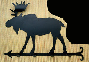 Meyda Tiffany - 22779 - Coat Rack - Moose - Textured Black