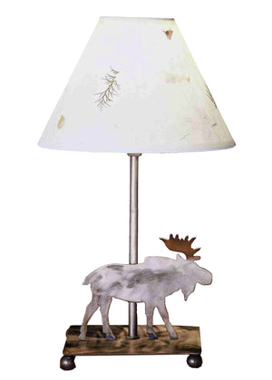 Meyda Tiffany - 38855 - One Light Accent Lamp - Lone Moose - Antique Copper