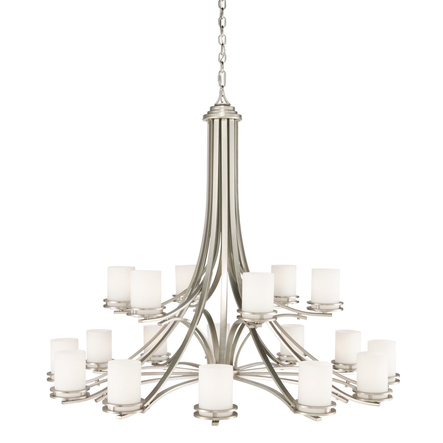 Kichler - 1873NI - 18 Light Chandelier - Hendrik - Brushed Nickel