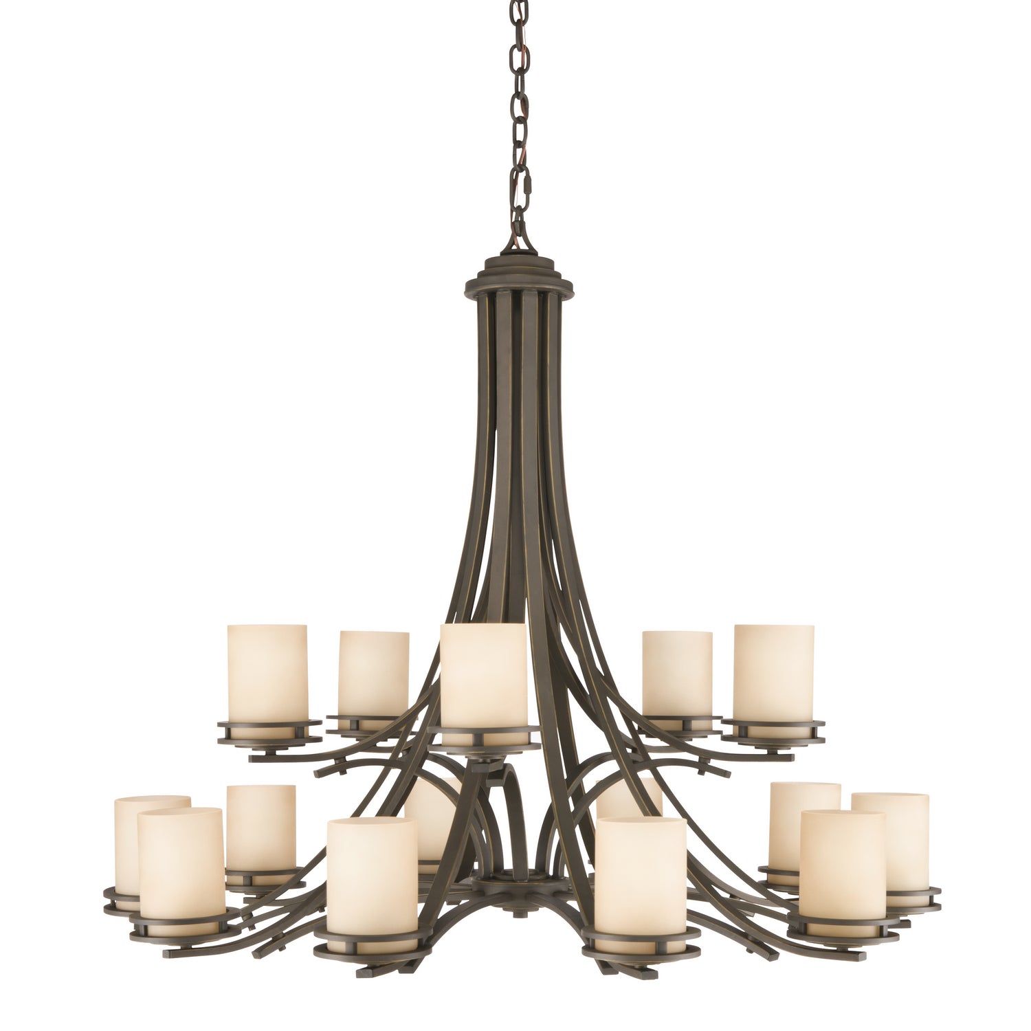 Kichler - 1675OZ - 15 Light Chandelier - Hendrik - Olde Bronze