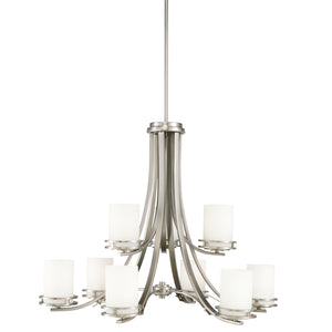 Kichler - 1674NI - Nine Light Chandelier - Hendrik - Brushed Nickel