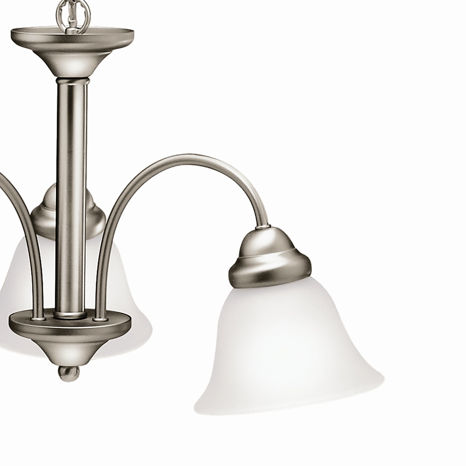 Kichler - 3293NI - Three Light Chandelier - Wynberg - Brushed Nickel