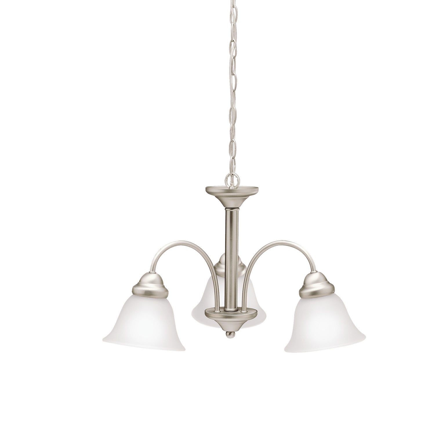 Kichler - 3293NI - Three Light Chandelier - Wynberg - Brushed Nickel