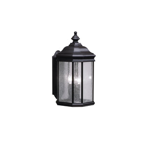 Kichler - 9030BK - Three Light Outdoor Wall Mount - Kirkwood - Black