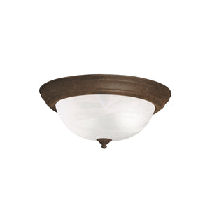 Kichler - 8109TZ - Two Light Flush Mount - Tannery Bronze