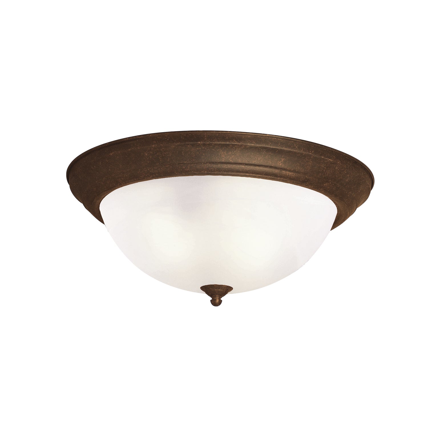 Kichler - 8110TZ - Three Light Flush Mount - Tannery Bronze