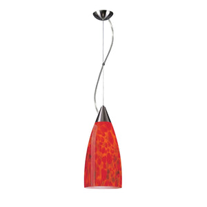 ELK Home - 135-1FR - One Light Mini Pendant - Pendaglio - Satin Nickel