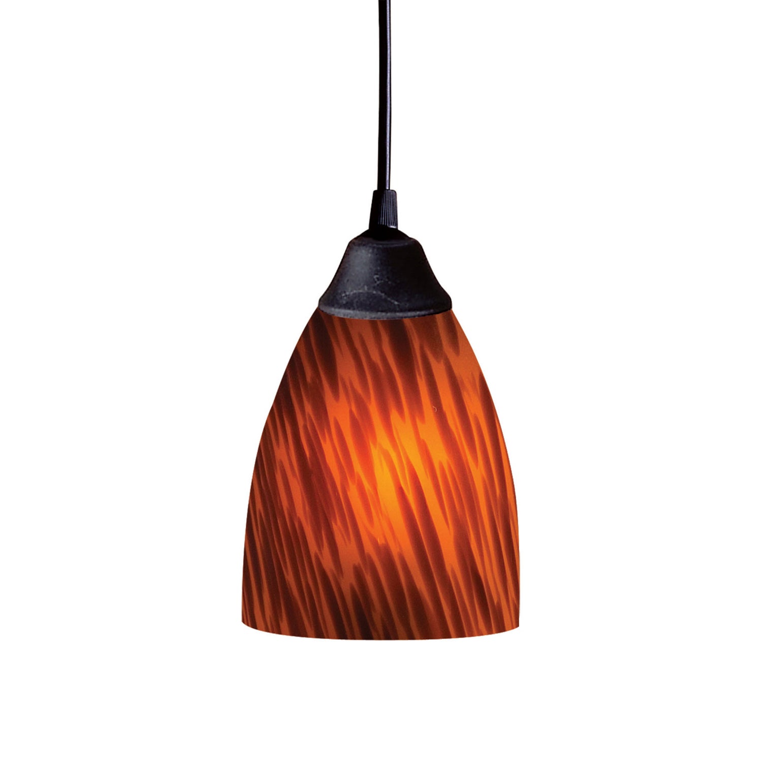 ELK Home - 406-1ES - One Light Mini Pendant - Classico - Dark Rust