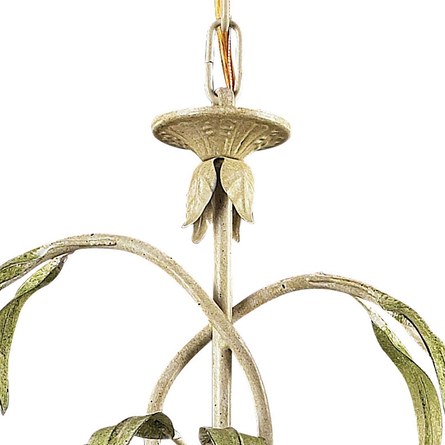 ELK Home - 86053 - Six Light Chandelier - Huarco - Sage Green