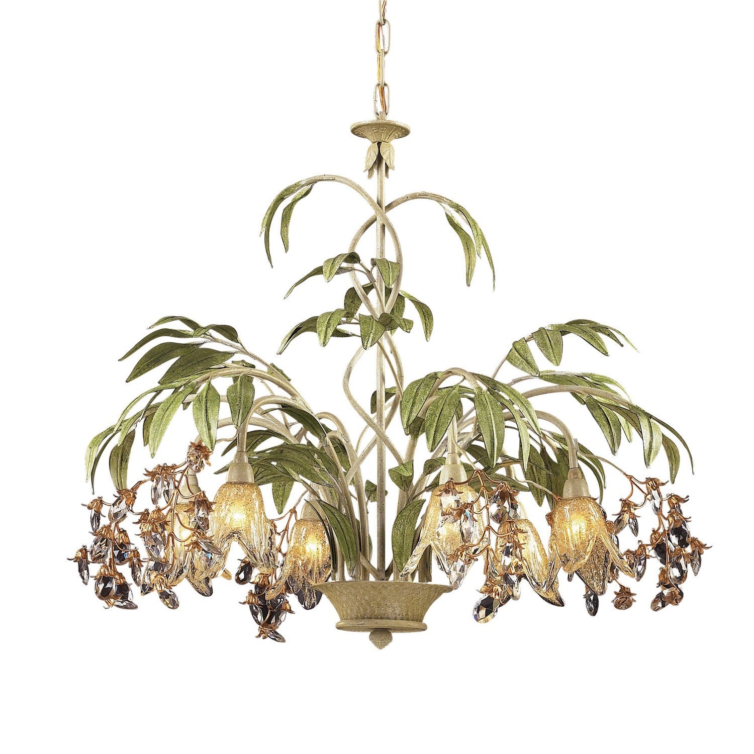 ELK Home - 86053 - LED Chandelier - Huarco - Sage Green