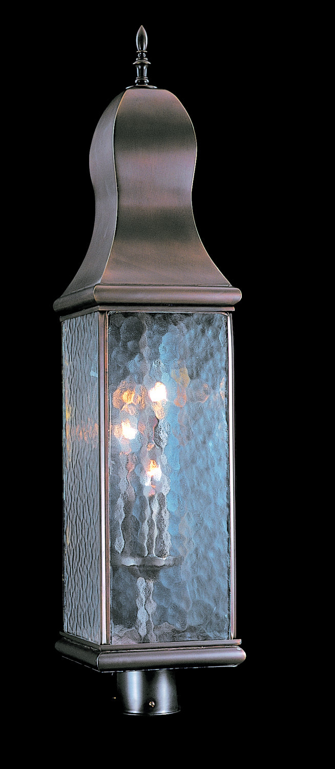 Framburg - 9270 HB - Three Light Exterior Post Mount - Marquis - Harvest Bronze