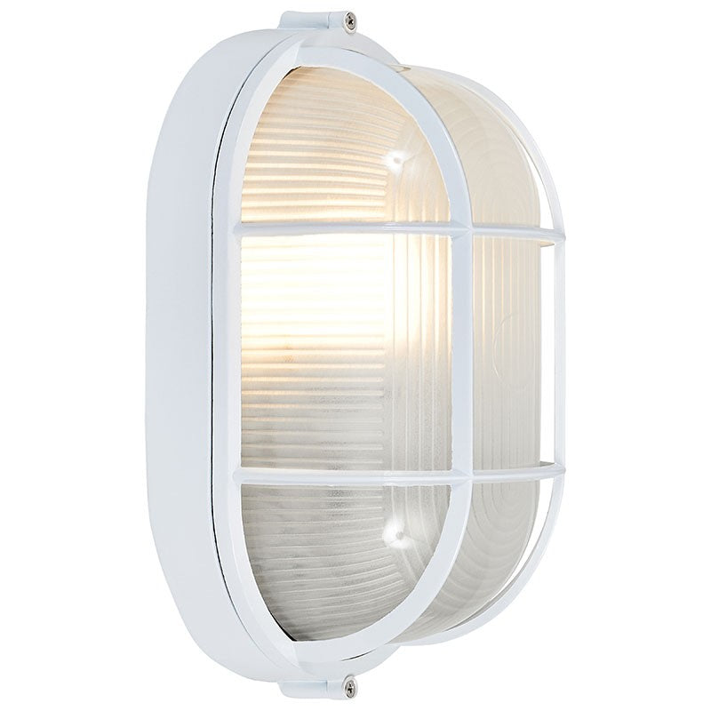 Access - 20292-WH/FST - One Light Bulkhead - Nauticus Dual Mount - White