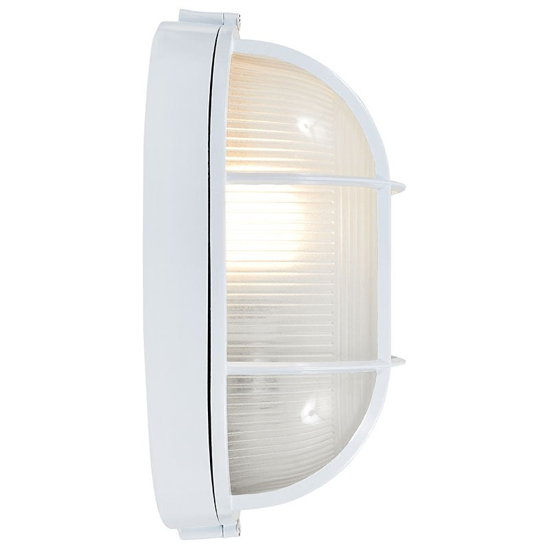 Access - 20292-WH/FST - One Light Bulkhead - Nauticus Dual Mount - White