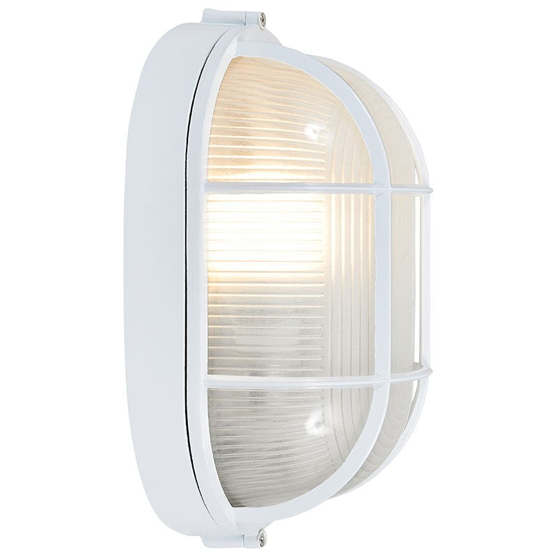 Access - 20292-WH/FST - One Light Bulkhead - Nauticus Dual Mount - White