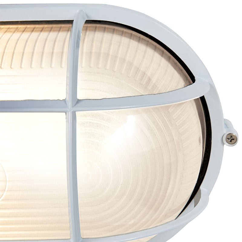 Access - 20292-WH/FST - One Light Bulkhead - Nauticus Dual Mount - White