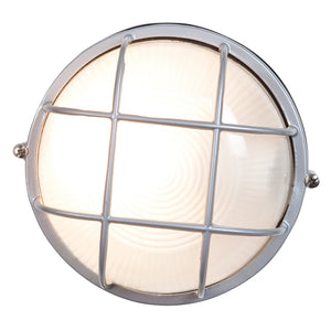 Access - 20296-SAT/FST - One Light Bulkhead - Nauticus Round Dual Mount - Satin