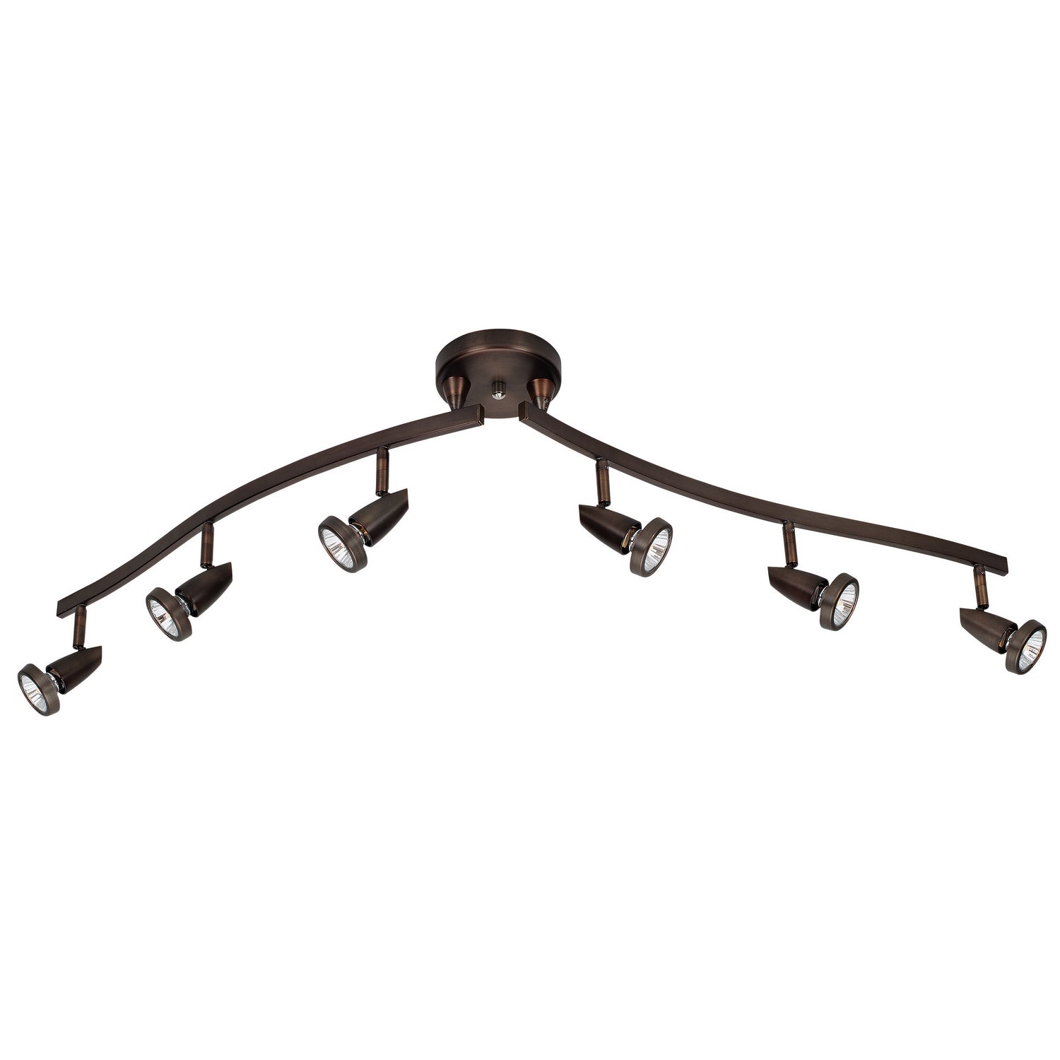 Access - 52226-BRZ - Six Light Semi-Flush Mount - Mirage - Bronze