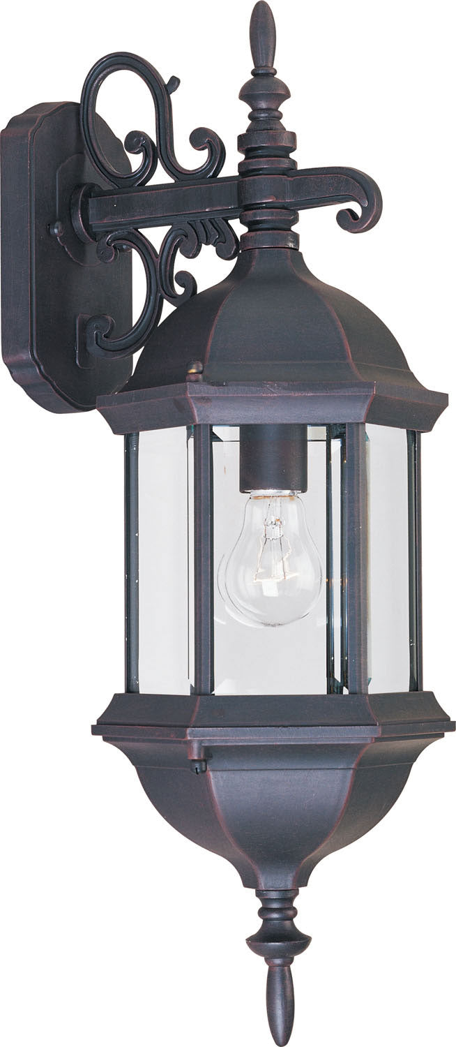 Maxim - 1072CLEB - One Light Outdoor Wall Lantern - Builder Cast - Empire Bronze