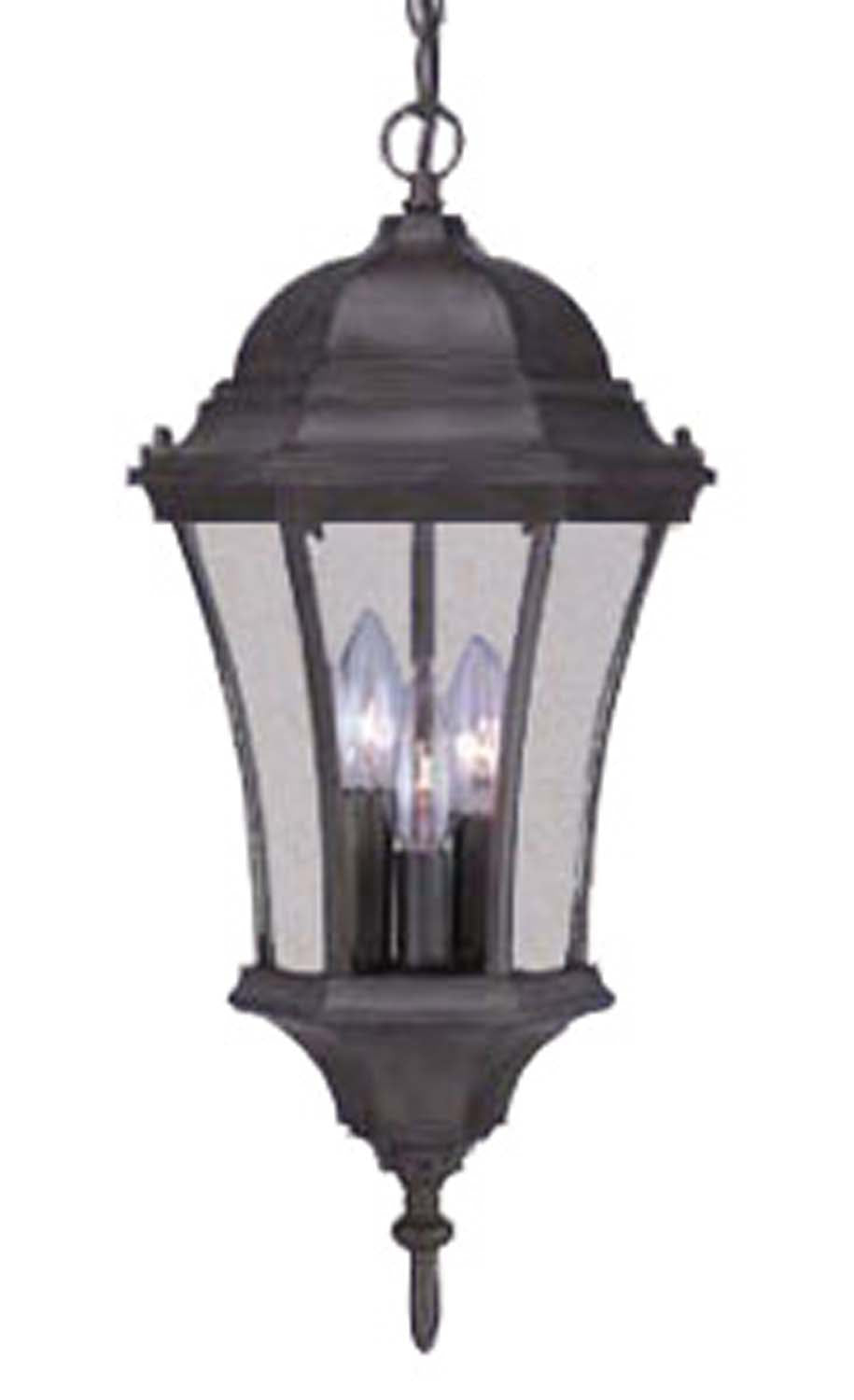 Acclaim Lighting - 5026BK - Three Light Hanging Lantern - Bryn Mawr - Matte Black