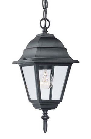 Acclaim Lighting - 4006BK - One Light Hanging Lantern - Builders` Choice - Matte Black