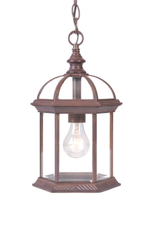 Acclaim Lighting - 5276BW - One Light Hanging Lantern - Dover - Burled Walnut