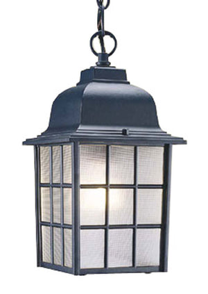 Acclaim Lighting - 5306BK - One Light Hanging Lantern - Nautica - Matte Black