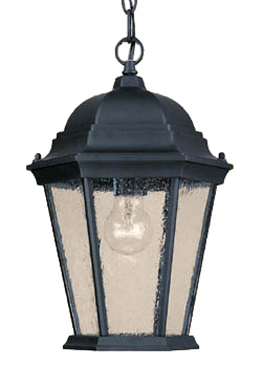 Acclaim Lighting - 5206BK/SD - One Light Hanging Lantern - Richmond - Matte Black