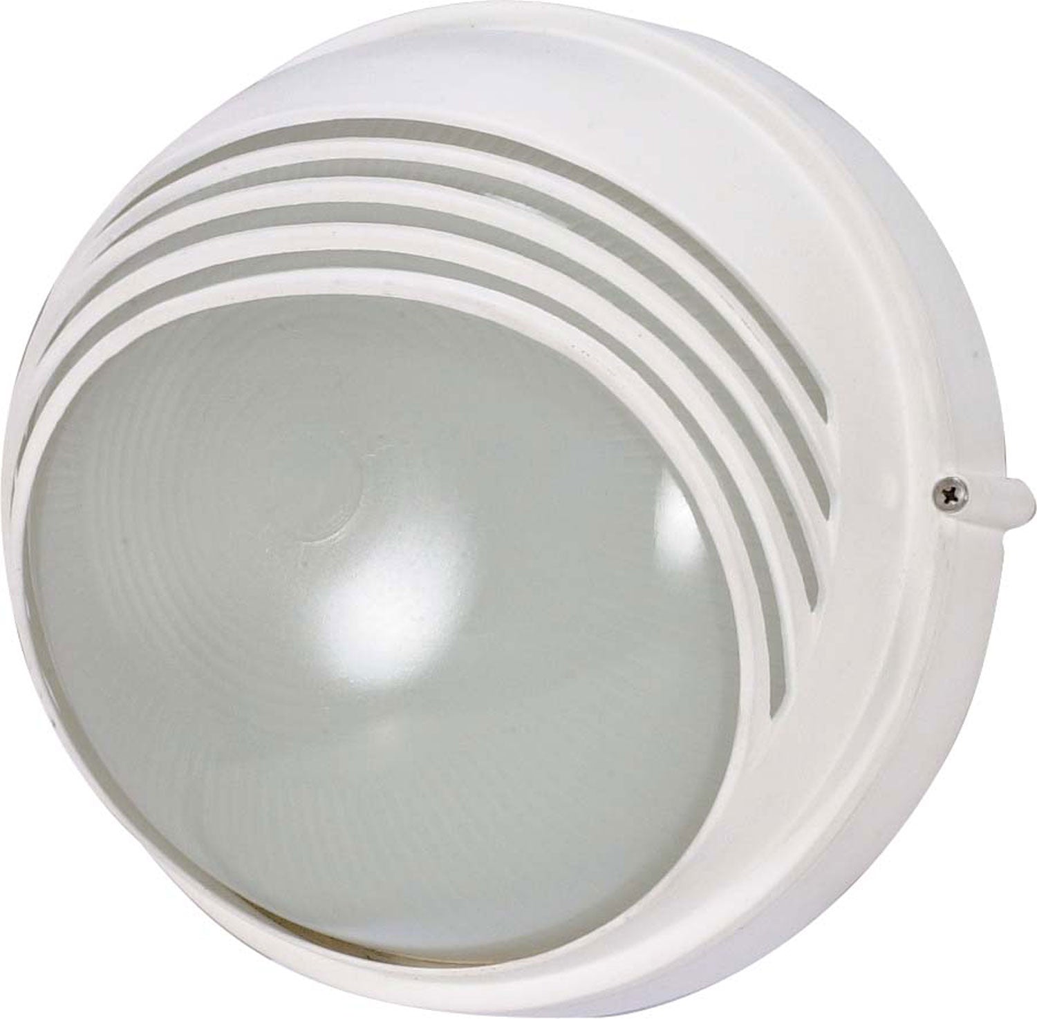 Nuvo Lighting - 60-520 - One Light Outdoor Bulk Head - Die Cast Bulk Heads Semi Gloss White - Semi Gloss White