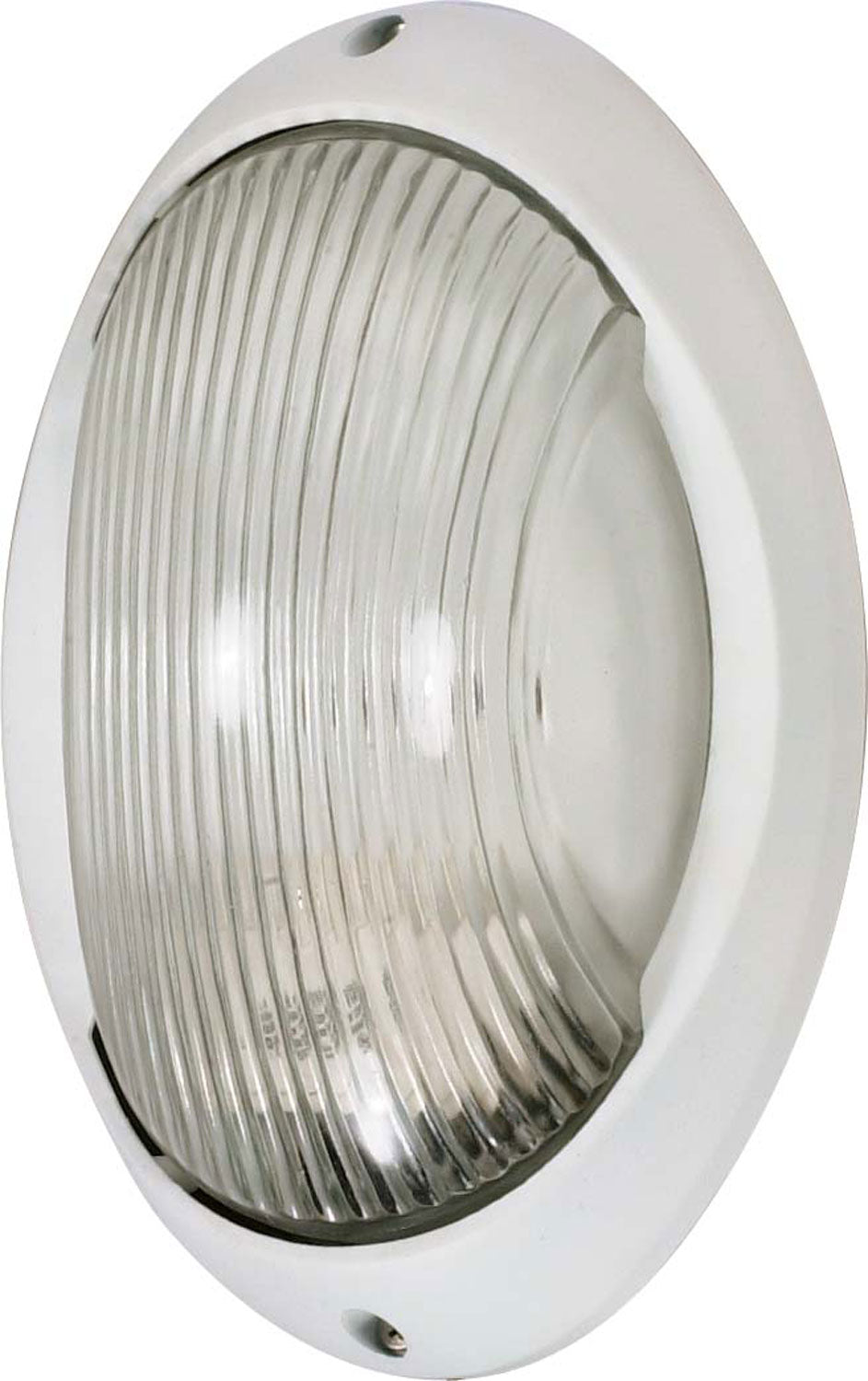 Nuvo Lighting - 60-526 - One Light Outdoor Bulk Head - Die Cast Bulk Heads Semi Gloss White - Semi Gloss White