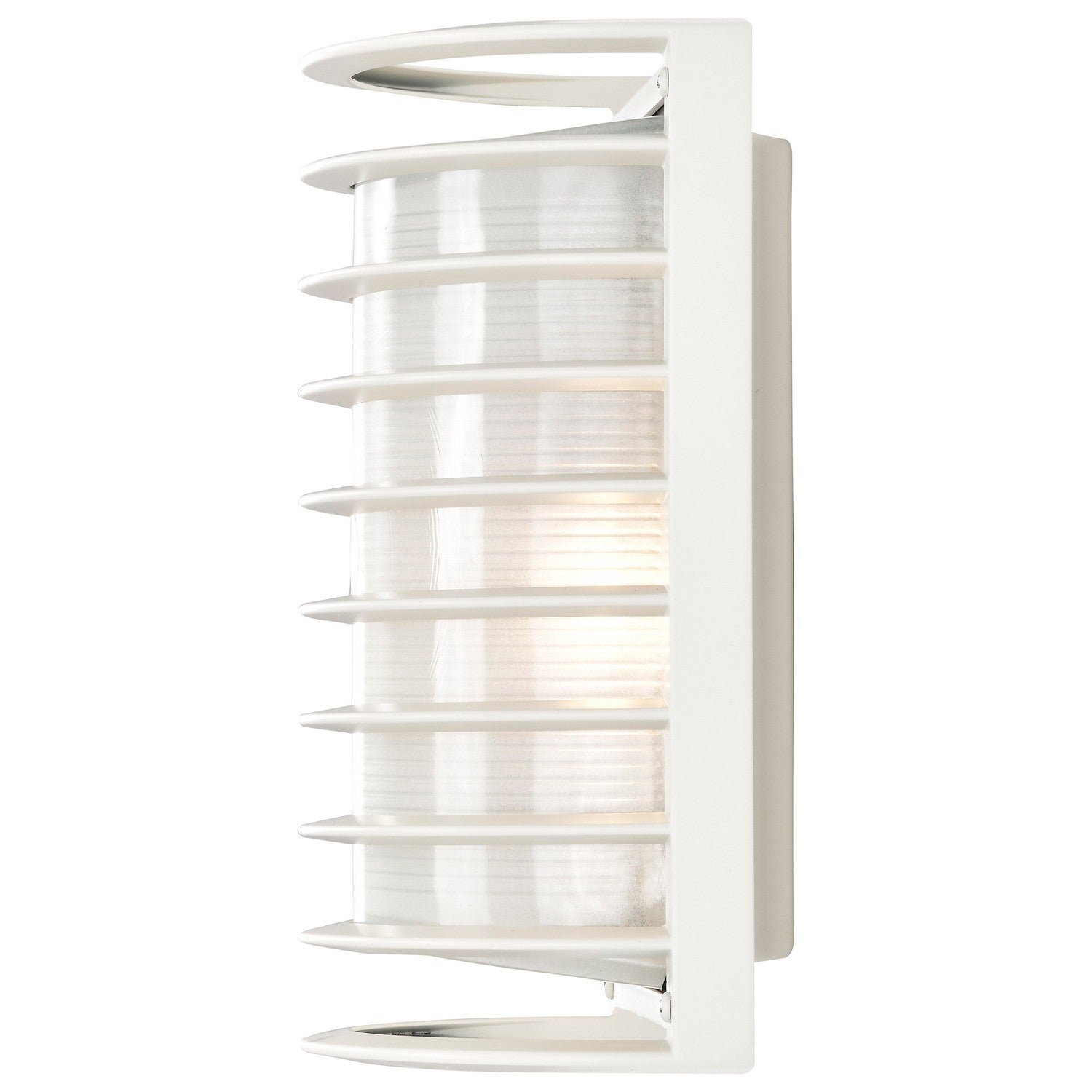 Nuvo Lighting - 60-532 - One Light Outdoor Bulk Head - Die Cast Bulk Heads Semi Gloss White - Semi Gloss White