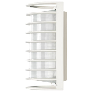 Nuvo Lighting - 60-532 - One Light Outdoor Bulk Head - Die Cast Bulk Heads Semi Gloss White - Semi Gloss White