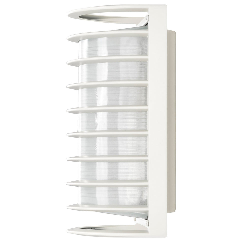 Nuvo Lighting - 60-532 - One Light Outdoor Bulk Head - Die Cast Bulk Heads Semi Gloss White - Semi Gloss White