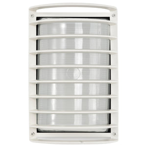 Nuvo Lighting - 60-532 - One Light Outdoor Bulk Head - Die Cast Bulk Heads Semi Gloss White - Semi Gloss White