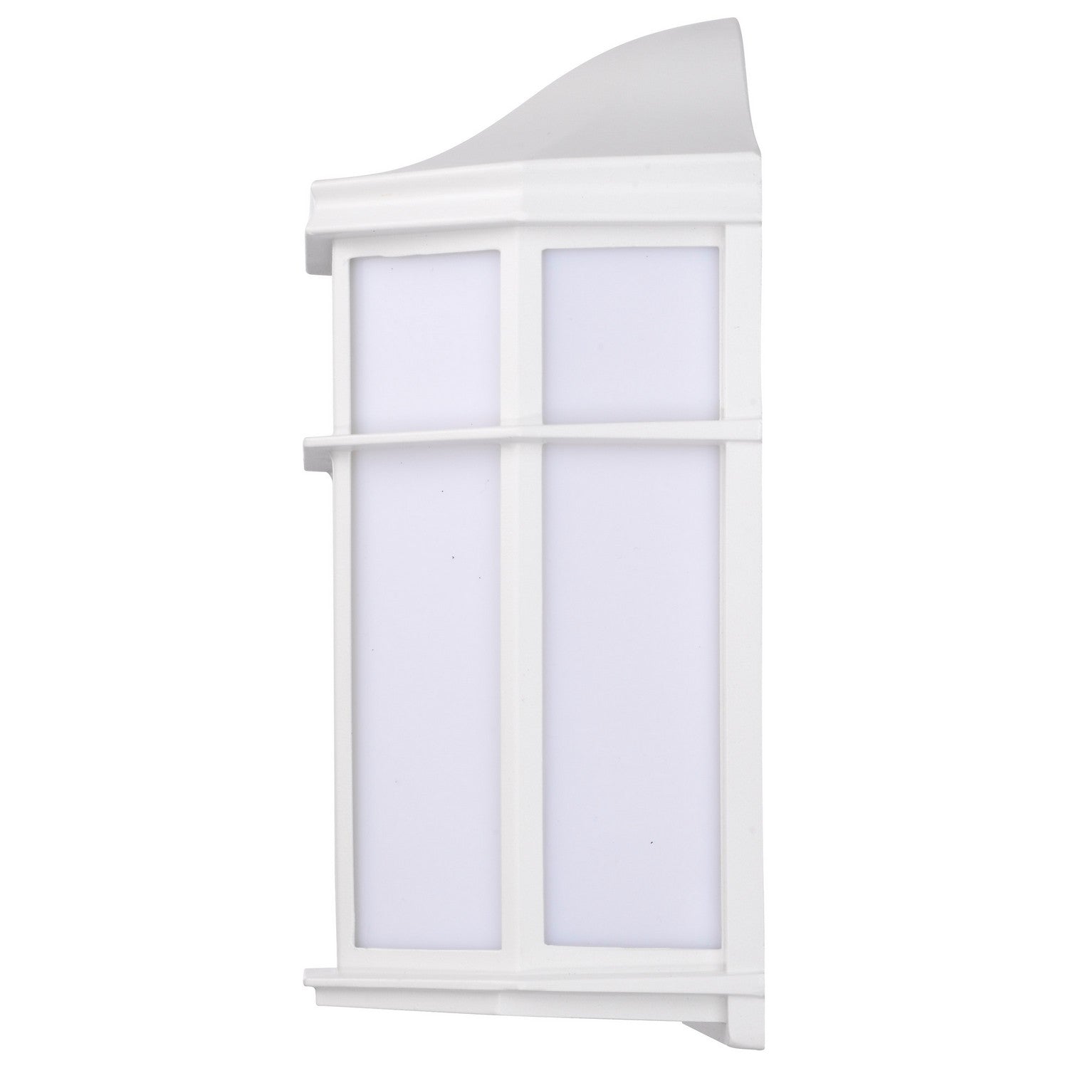 Nuvo Lighting - 60-537 - One Light Wall Lantern - Cage Lantern - White