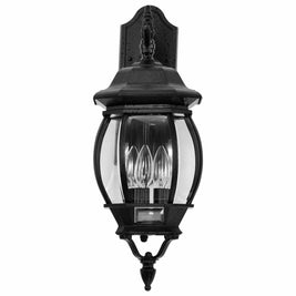 Nuvo Lighting - 60-893 - Three Light Outdoor Wall Lantern - Central Park - Textured Black