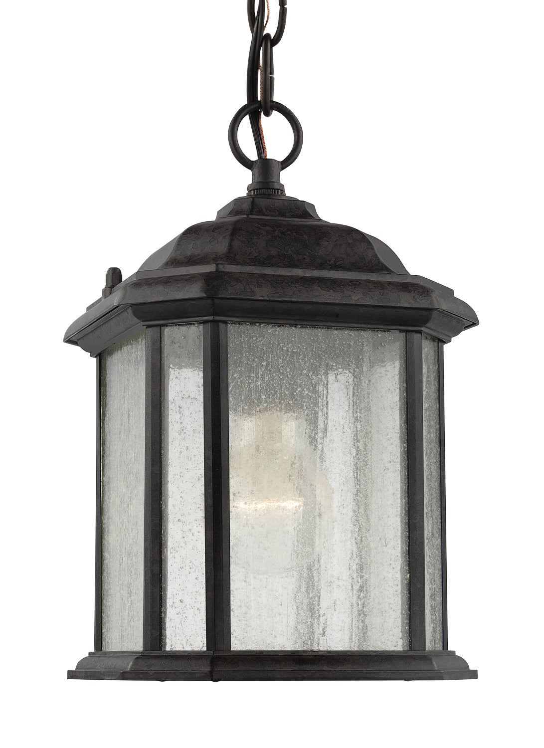 Generation Lighting. - 60029-746 - One Light Outdoor Semi-Flush Convertible Pendant - Kent - Oxford Bronze